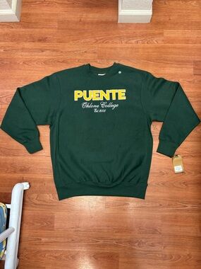 Ohlone College Puente Sweatshirt (HSI) Raza Day. Size medium